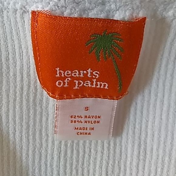 hearts of palm Tops Hearts Of Palm Tank With Beaded Trim Poshmark